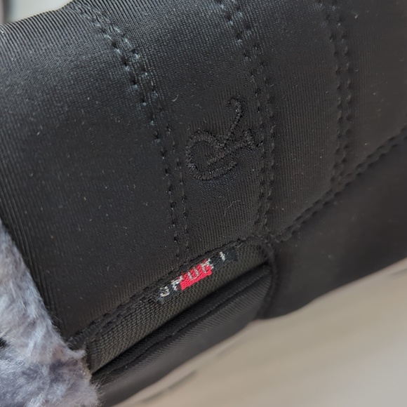 Fashion Sport Warm Plush Slip On Booties US Size 8 Black 39 - Picture 5 of 16